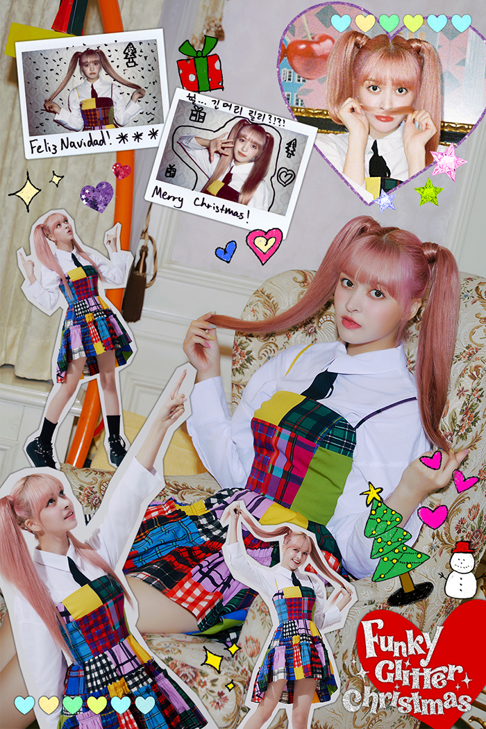 NMIXX funky glitter Christmas リリー NMIXX : Notice